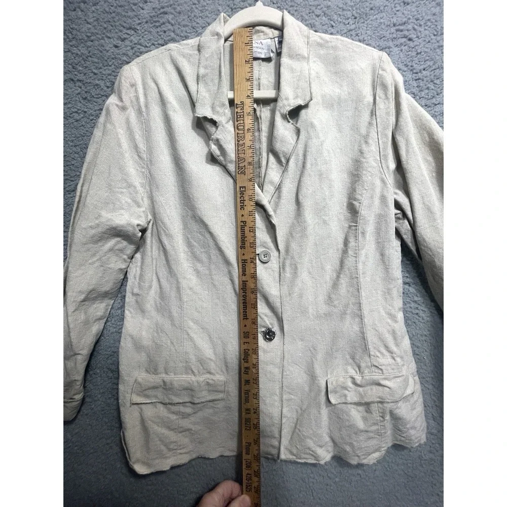 Dana Buchman tan linen